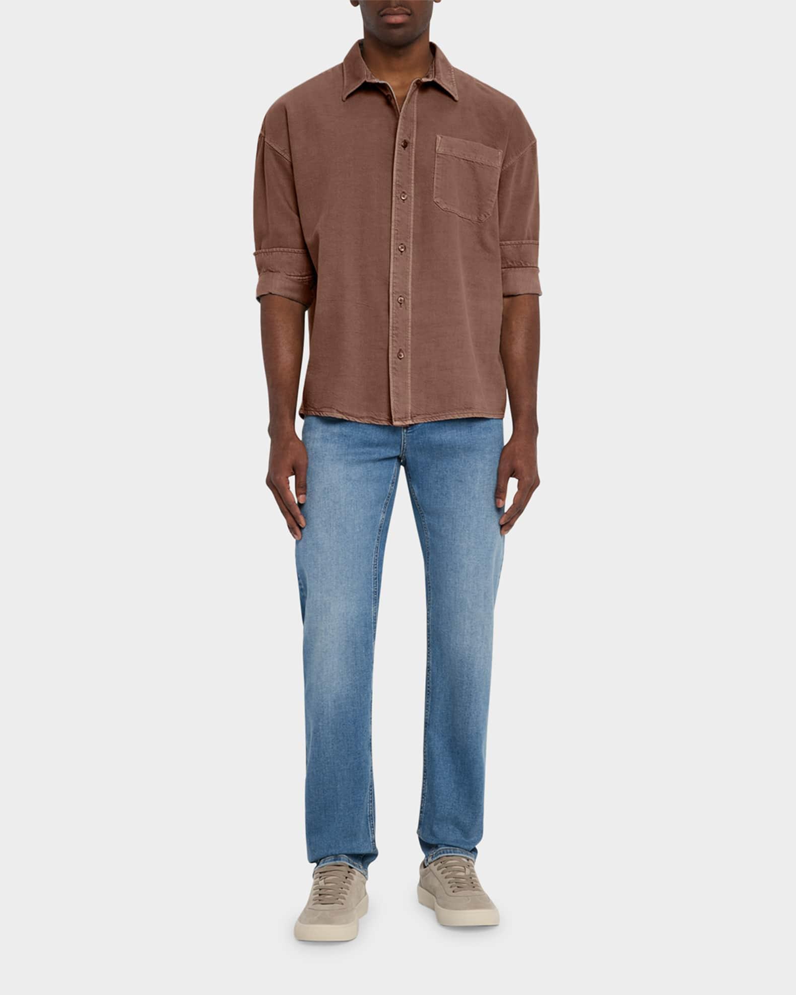 Men's Button Down Modern Shirt Product Image