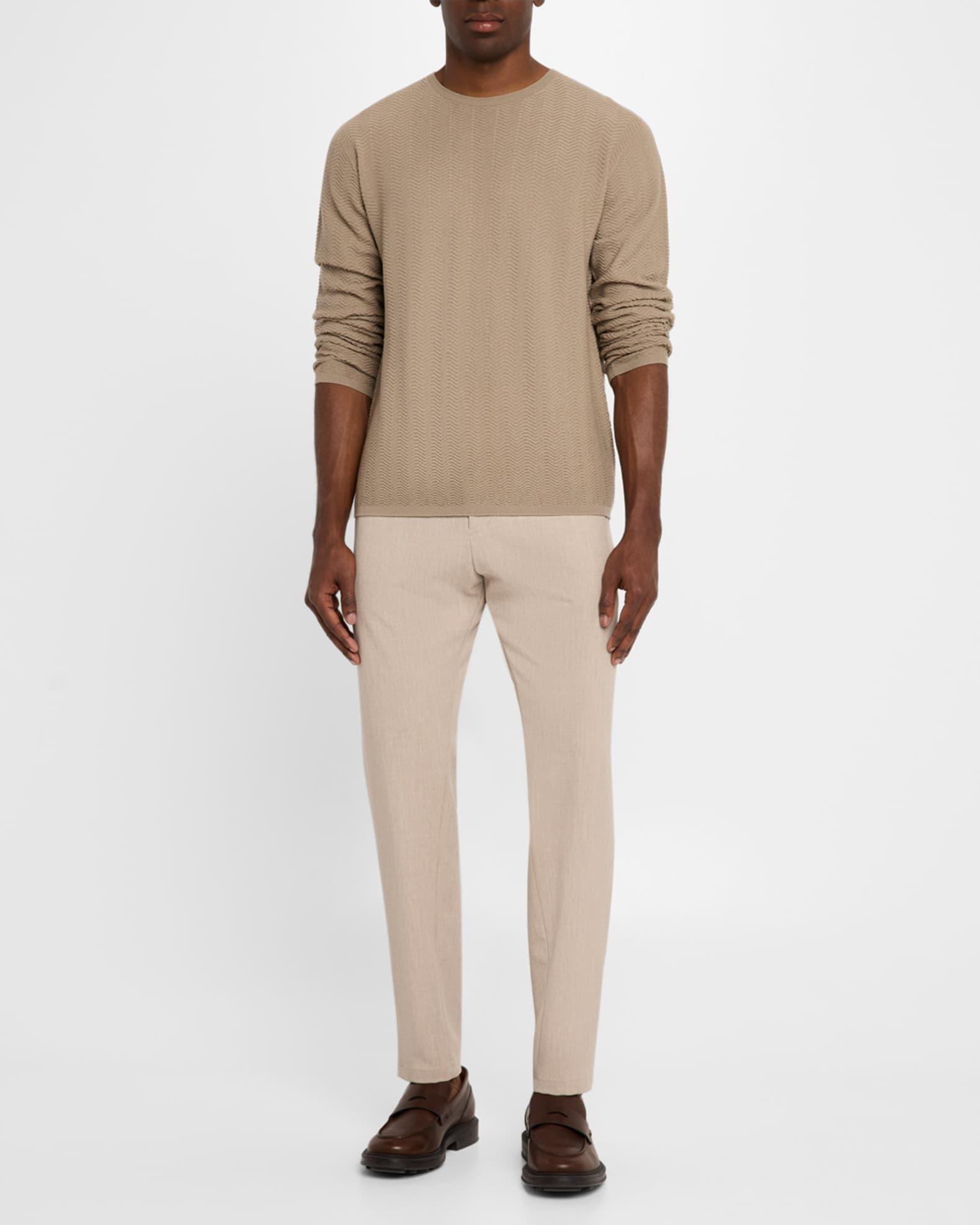 Men's Wool Chevron Crewneck Sweater Product Image