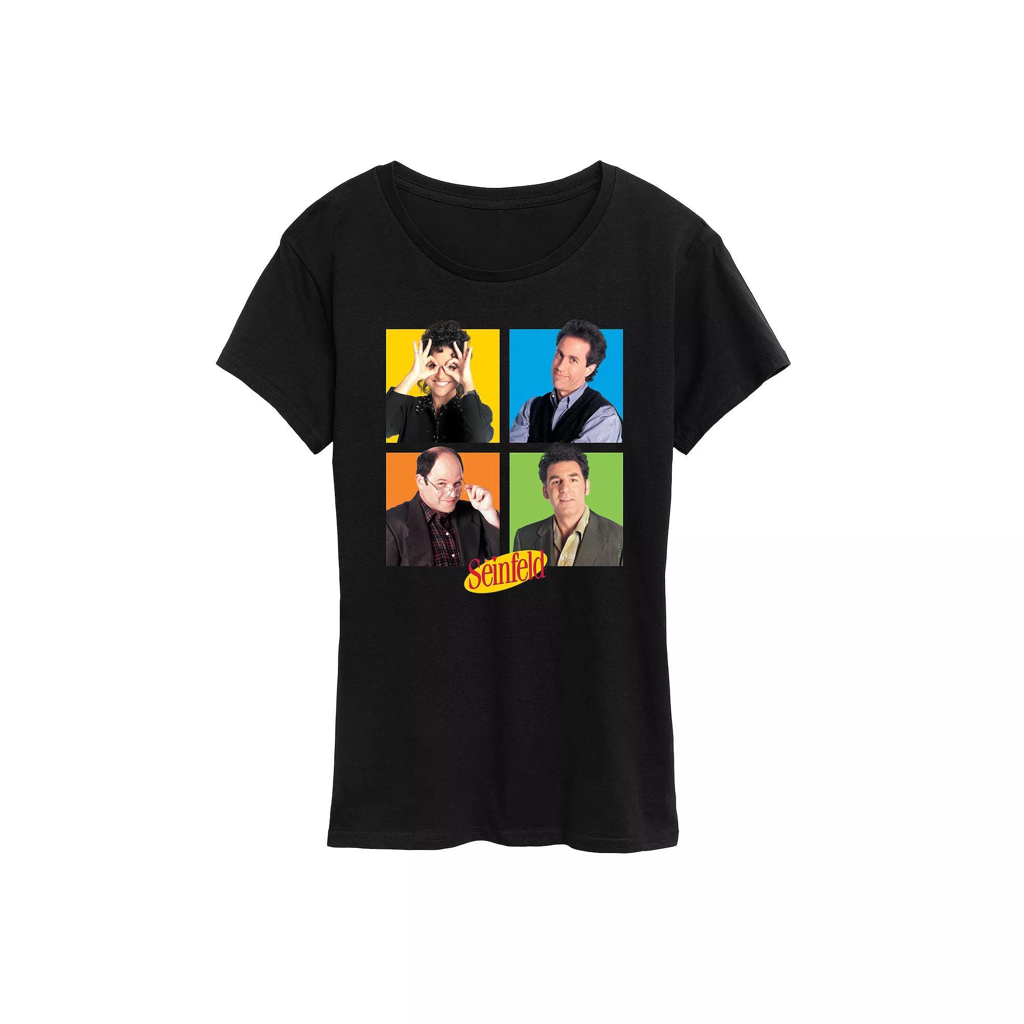 Women's Seinfeld Character Grid Graphic Tee,  Product Image