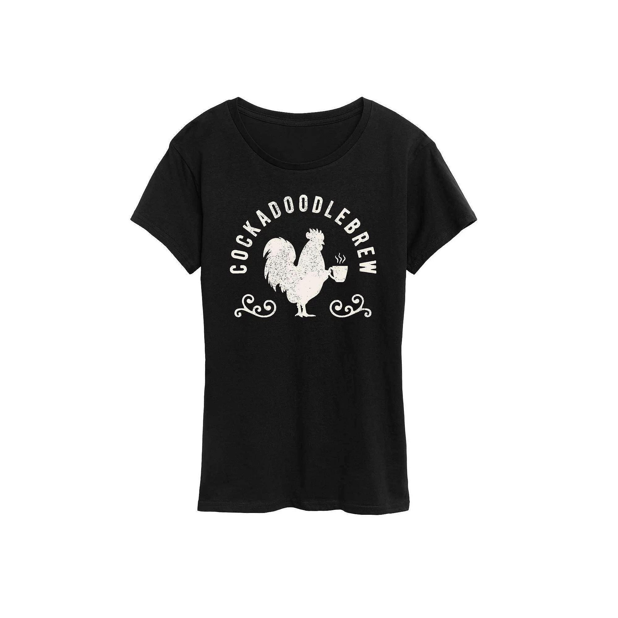 Women's Cockadoodlebrew Graphic Tee, Girl's,  Product Image