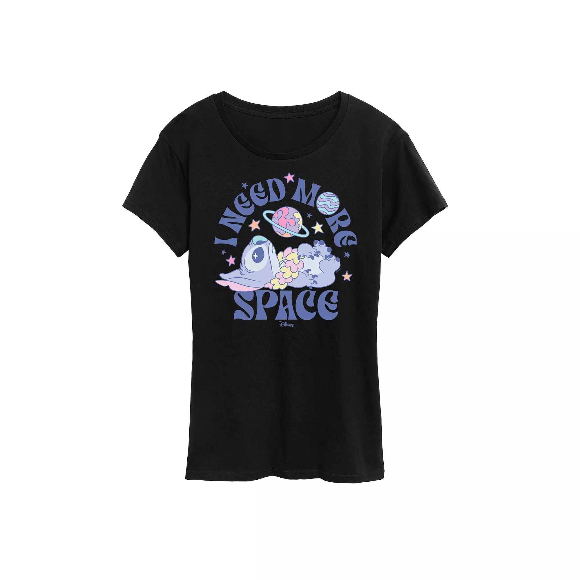 Disney's Lilo & Stitch Women's Need More Space Graphic Tee,  Product Image