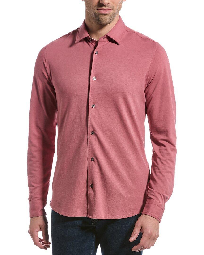 Rigby Pique Shirt In Pink Product Image