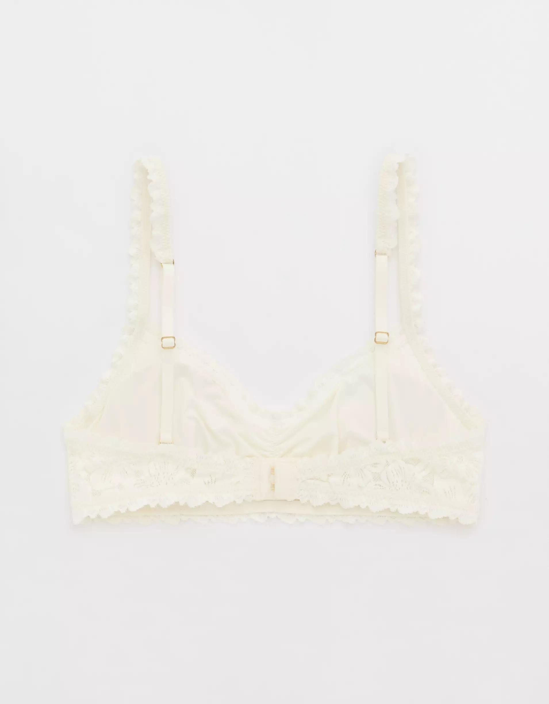 Show Off Rosey Lace Scoop Bralette Product Image