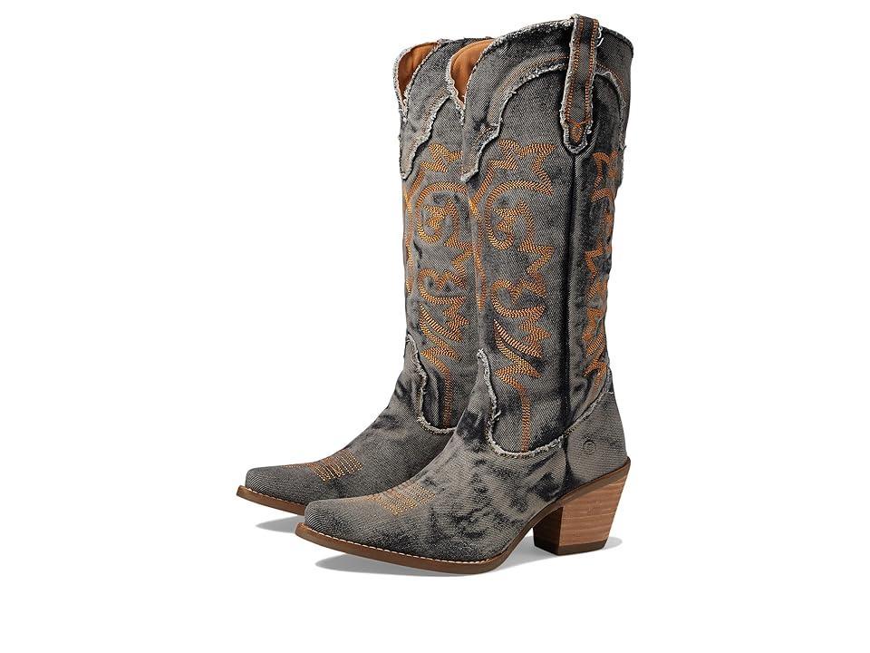 Dingo Texas Tornado Denim Tall Western Boots Product Image