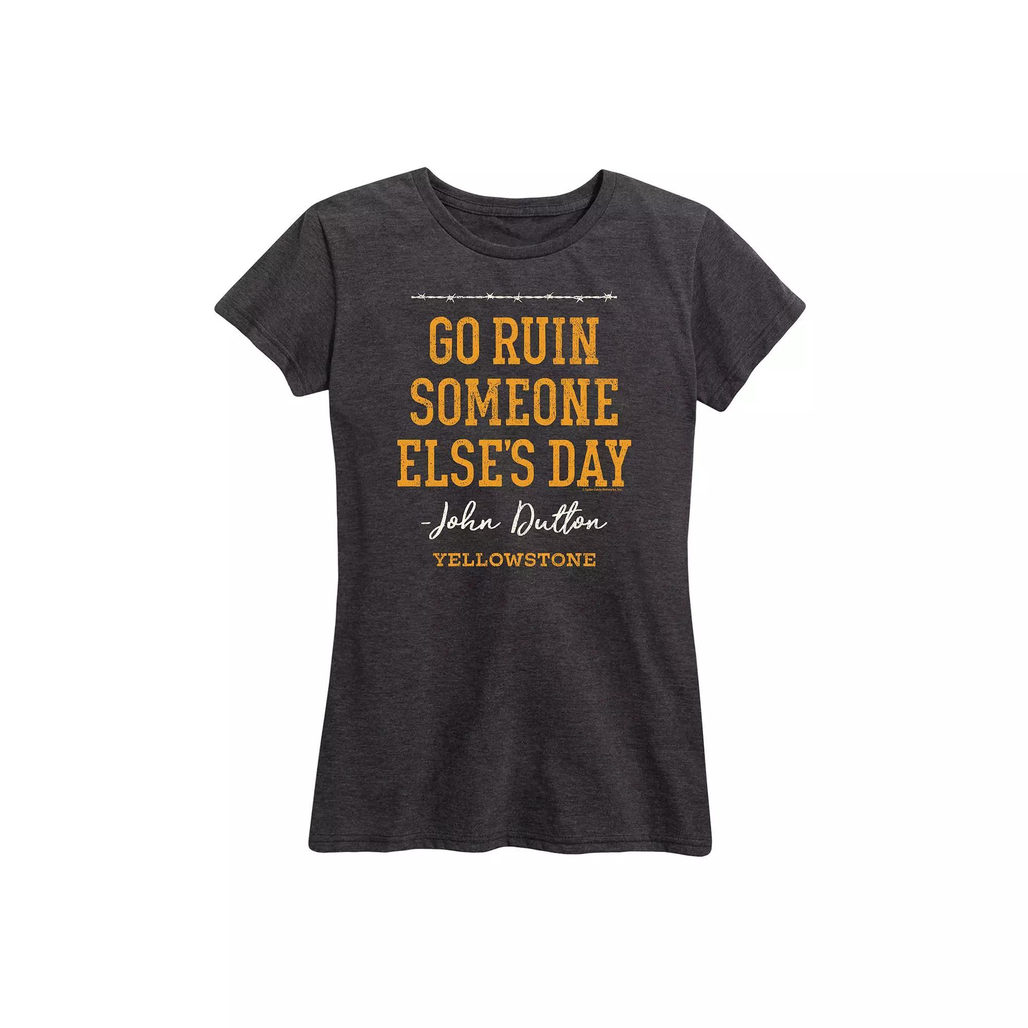 Women's Yellowstone Someone Else's Day Graphic Tee,  Product Image