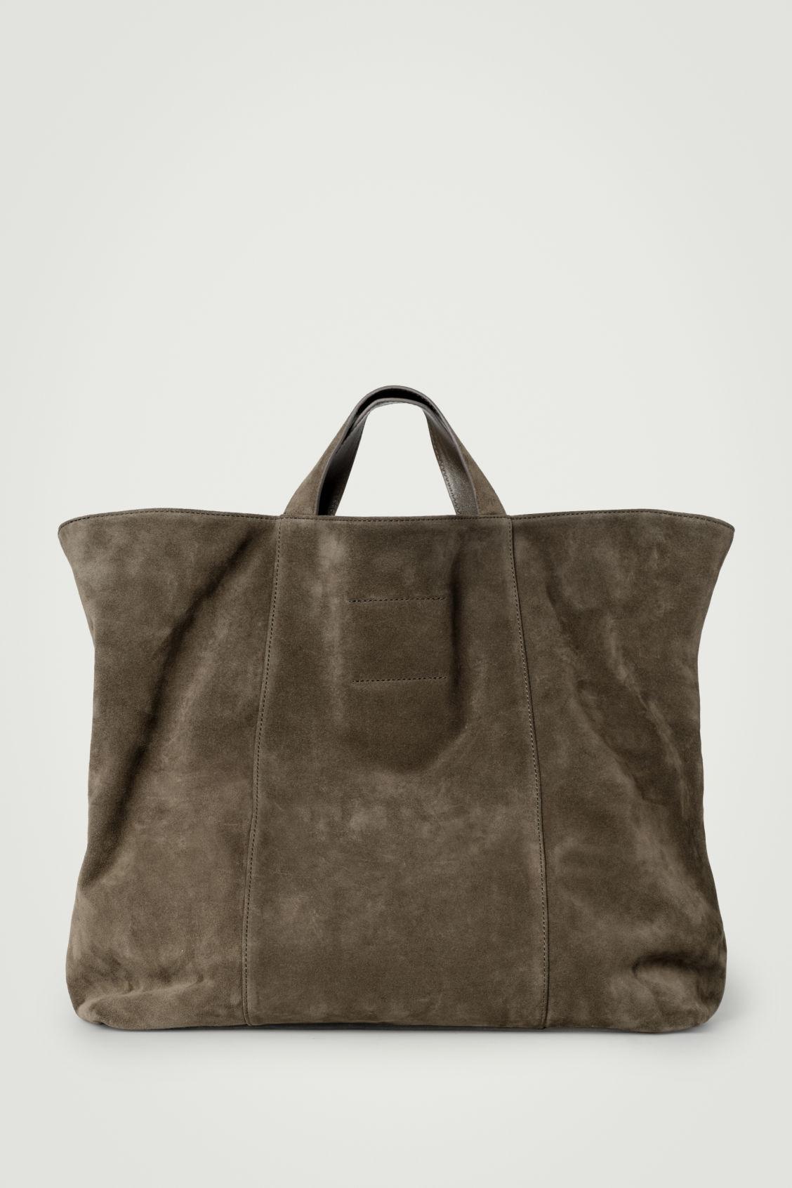 CONVERTIBLE TOTE BAG - SUEDE Product Image