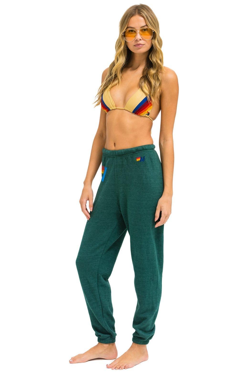 LOGO SWEATPANTS - FOREST Female Product Image