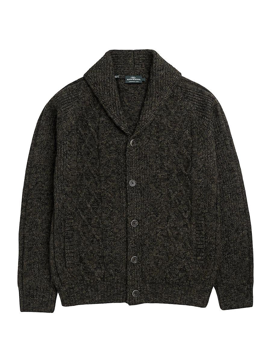 Mens North East Valley Knit Cardigan Sweater Product Image