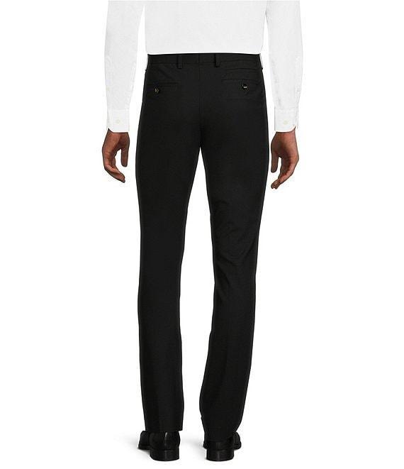 Murano Collezione Evan Extra Slim-Fit Performance Bi-Stretch Suit Separates Wool Blend Flat-Front Dress Pants Product Image