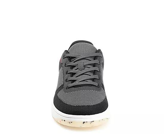 VANCE Topher Mens Knit Sneakers Grey Product Image