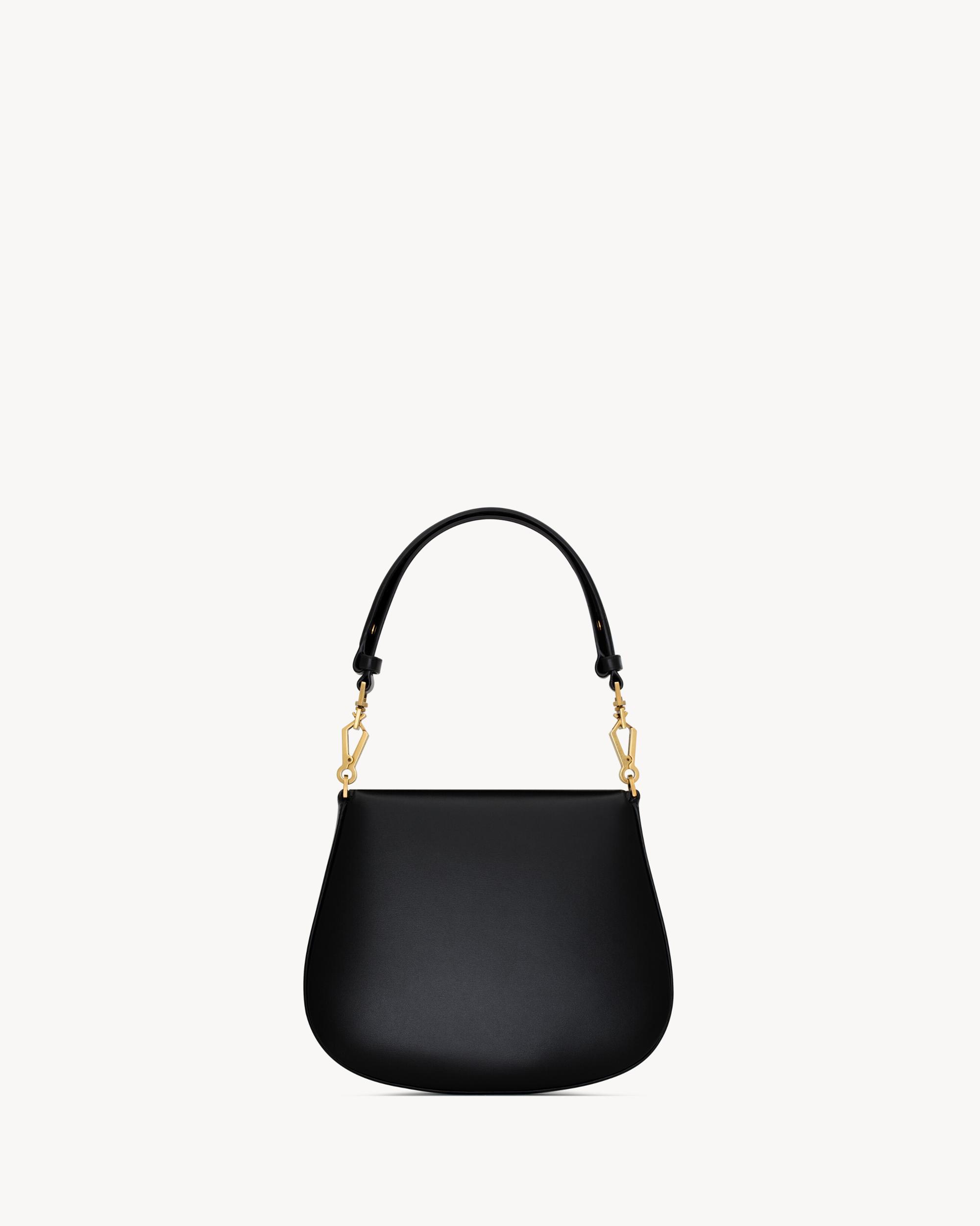 Mini VOLTAIRE TOP HANDLE bag in BOX SAINT LAURENT Product Image