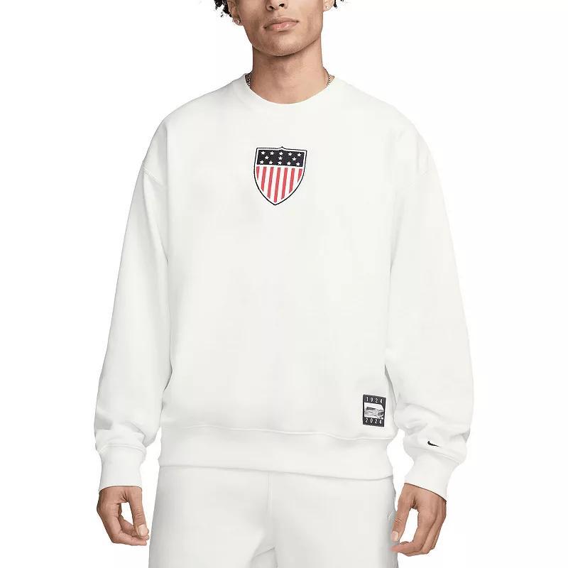 Team USA Solo Swoosh Men's Nike Crew-Neck Sweatshirt Product Image