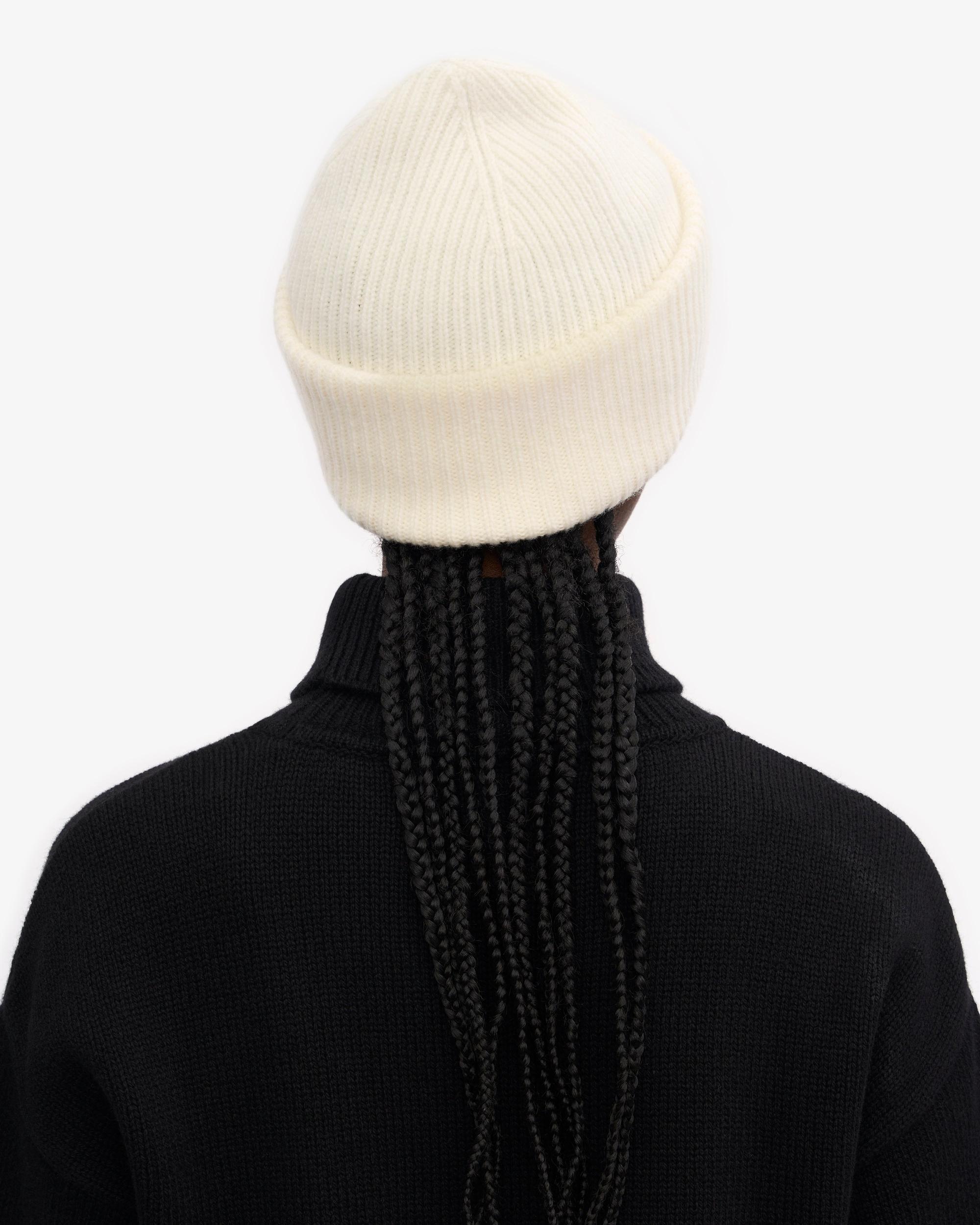 Merino Wool Hat - Optical White Product Image