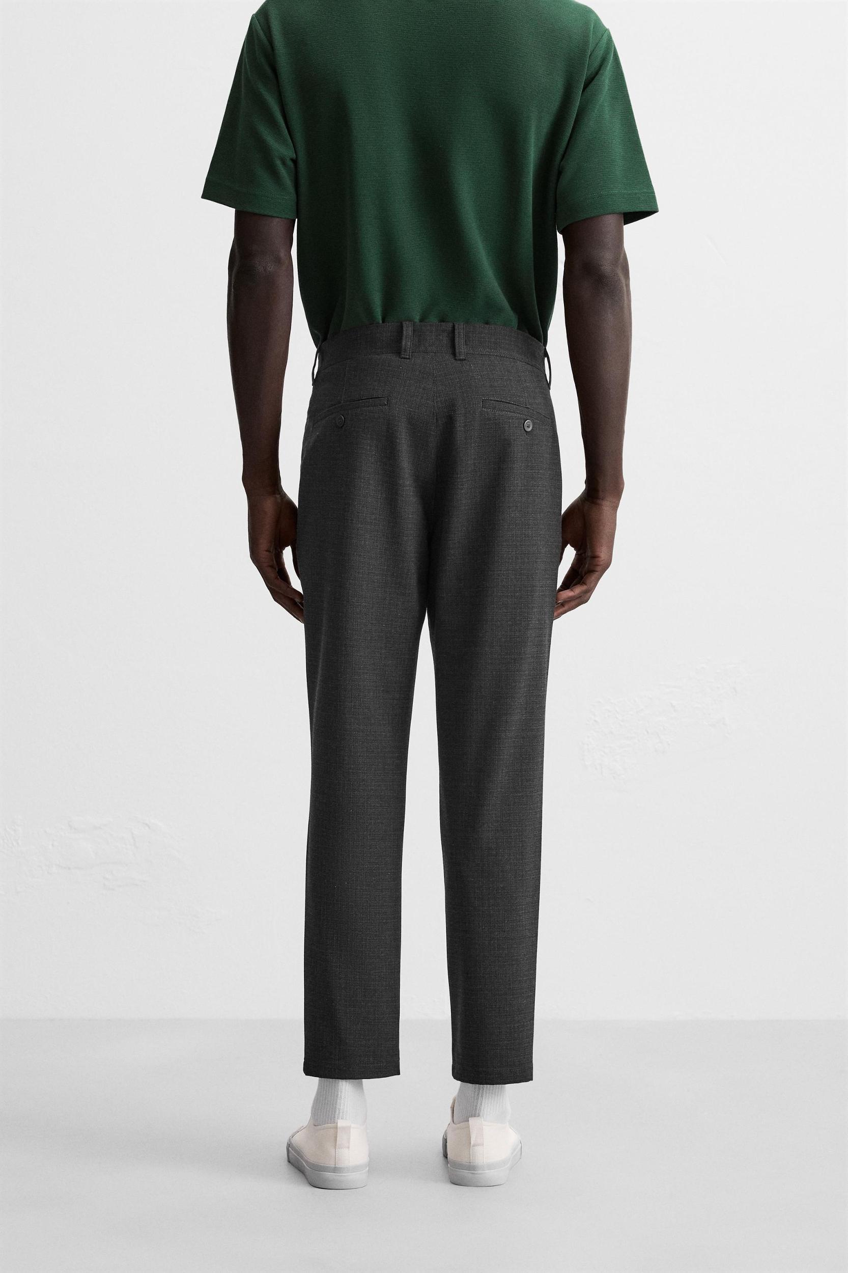 TEXTURED STRETCH PANTS Product Image