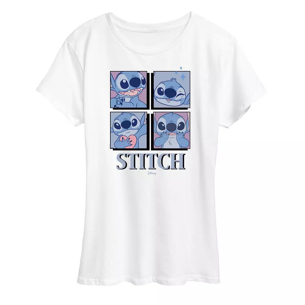 Disney's Lilo & Stitch Women's Grid Graphic Tee,  Product Image