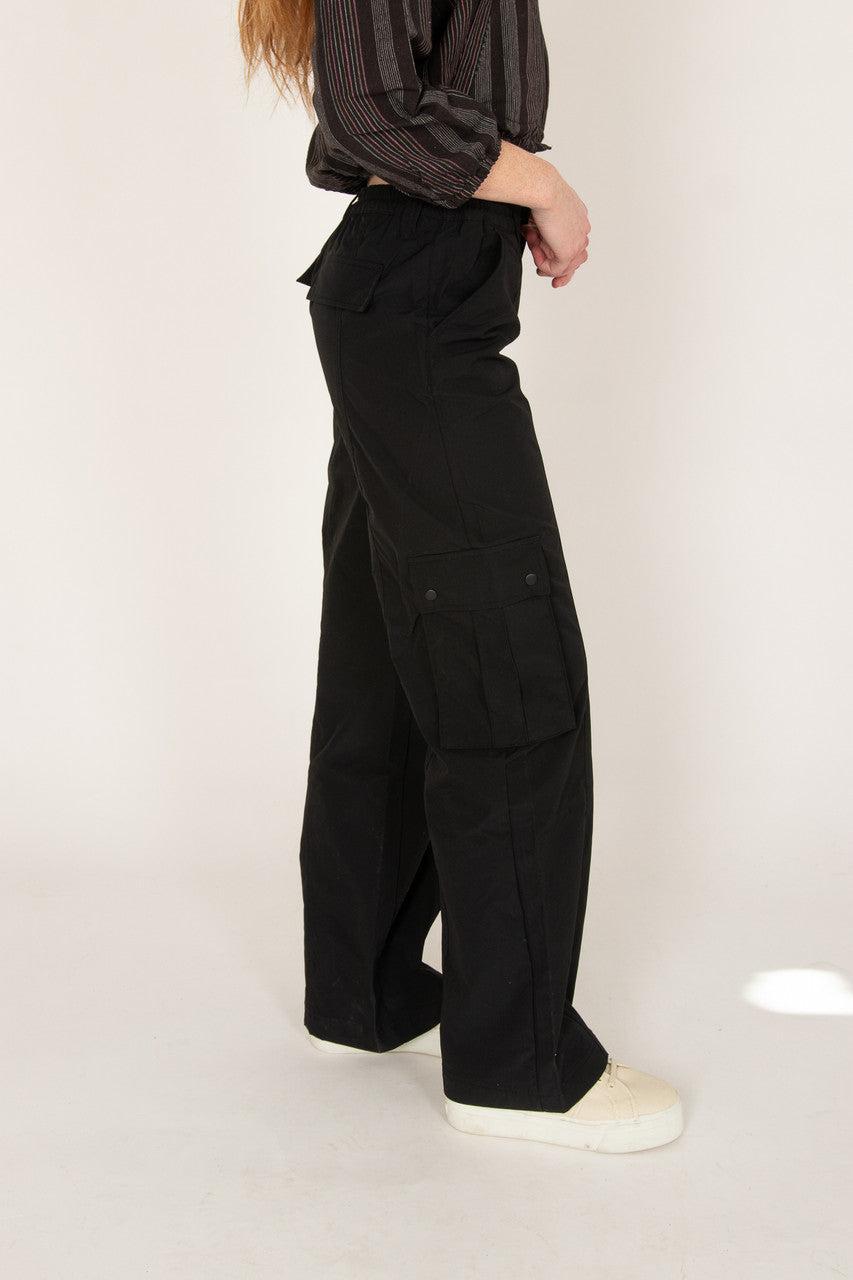 Wide Leg Cargo Pants Product Image