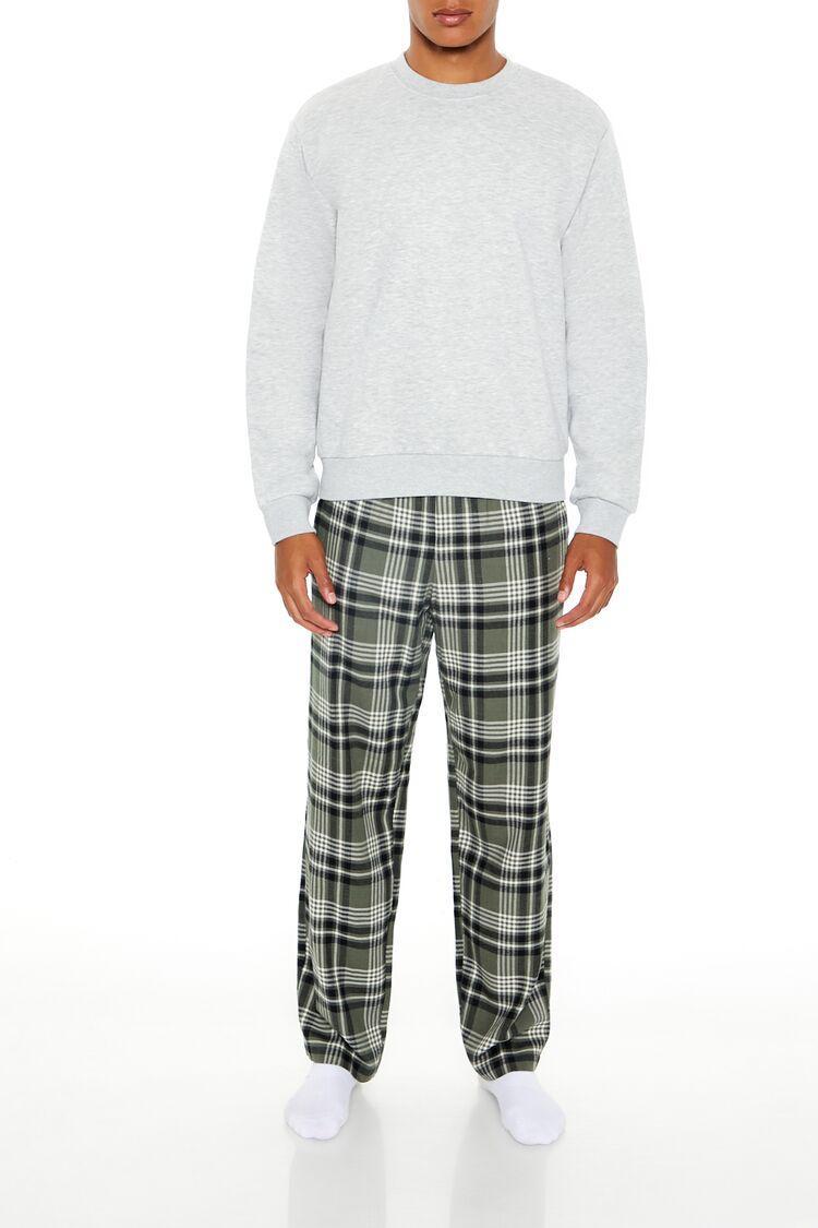 Plaid Flannel Pajama Pants | Forever 21 Product Image