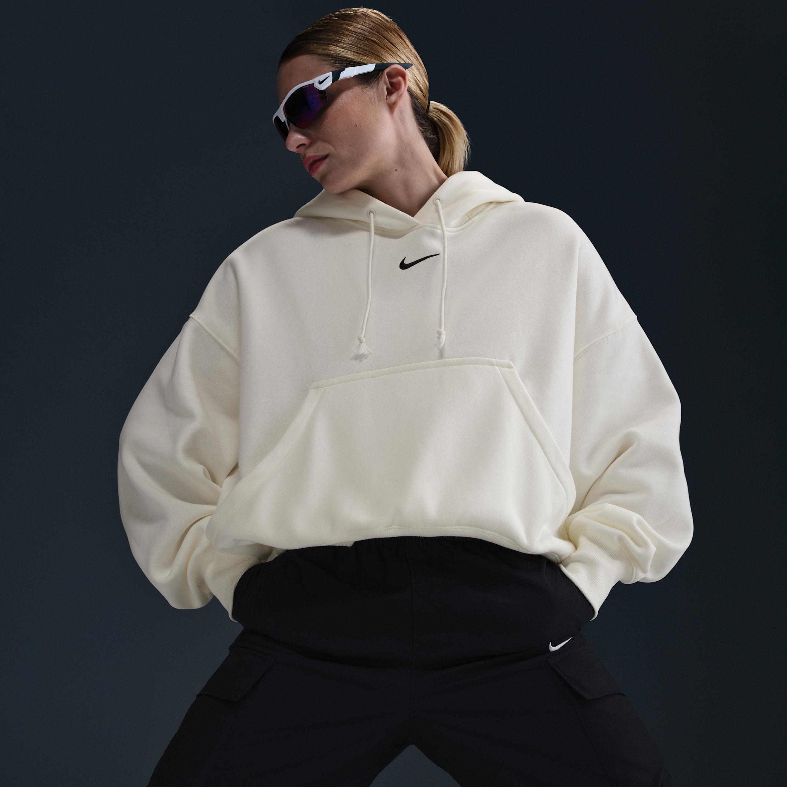 Women's Nike Sportswear Phoenix Fleece Over-Oversized Pullover Hoodie Product Image