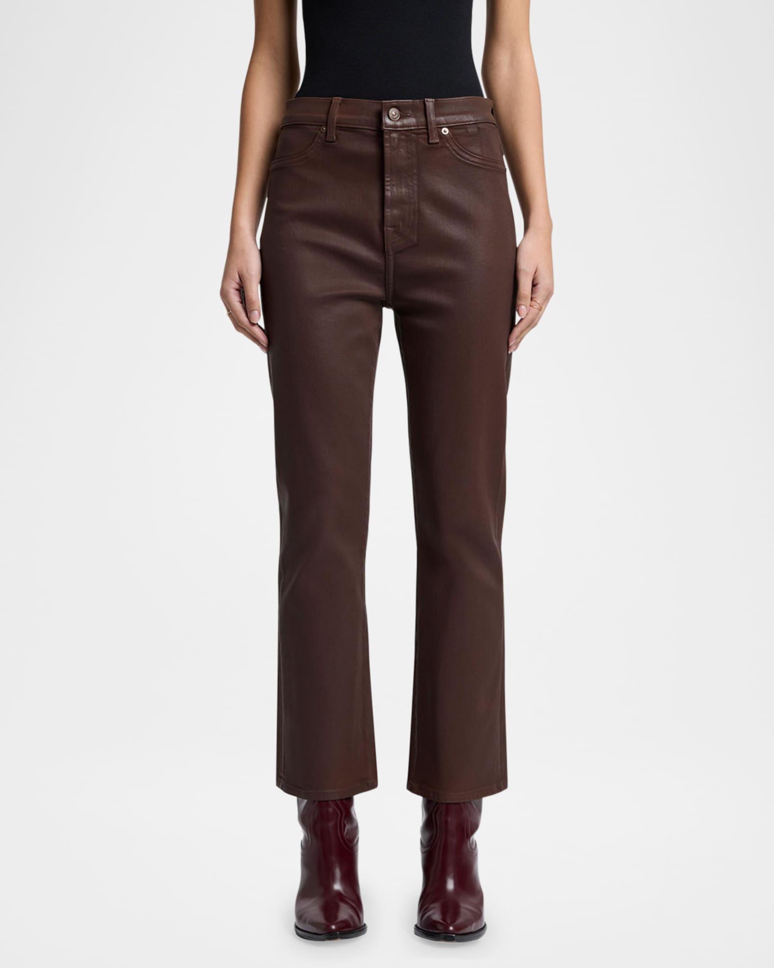 High-Rise Slim Kick Jeans Product Image