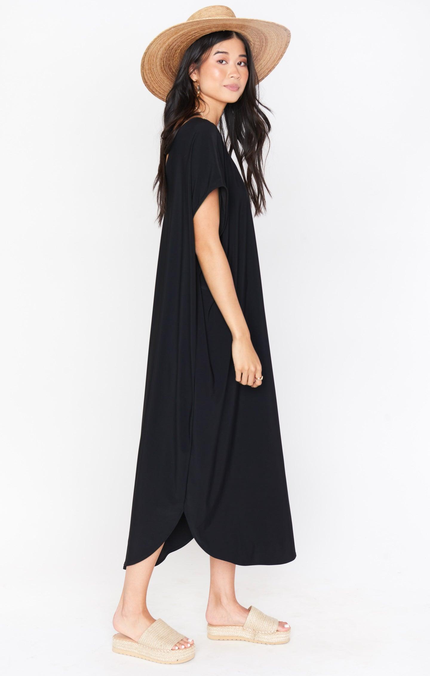 Worldly Caftan ~ Black Product Image