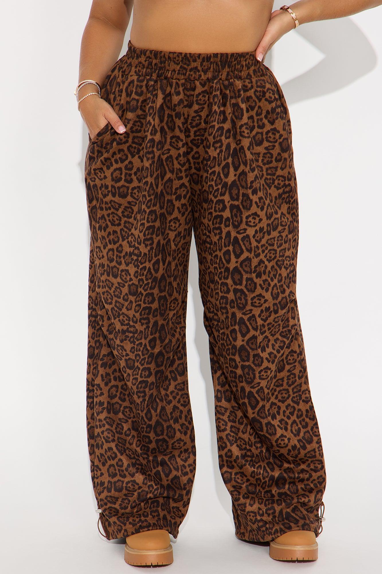 Exotic Taste Leopard Jogger Pant - Leopard Female Product Image