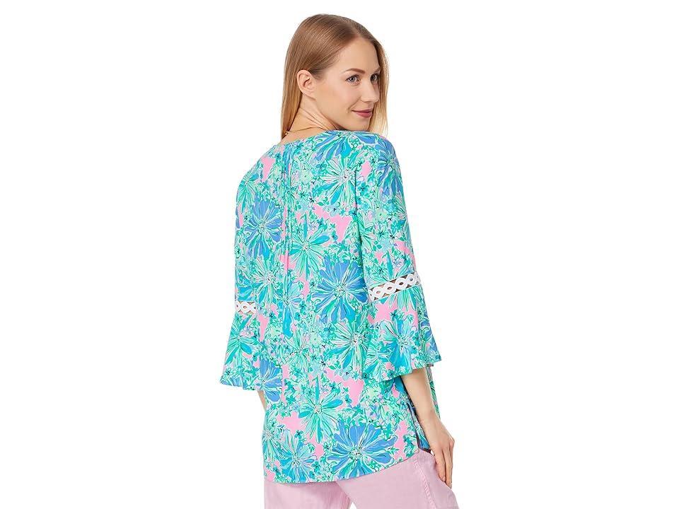 Lilly Pulitzer Hollie Tunic (Soleil Pink Good Hare Day) Women's Blouse Product Image