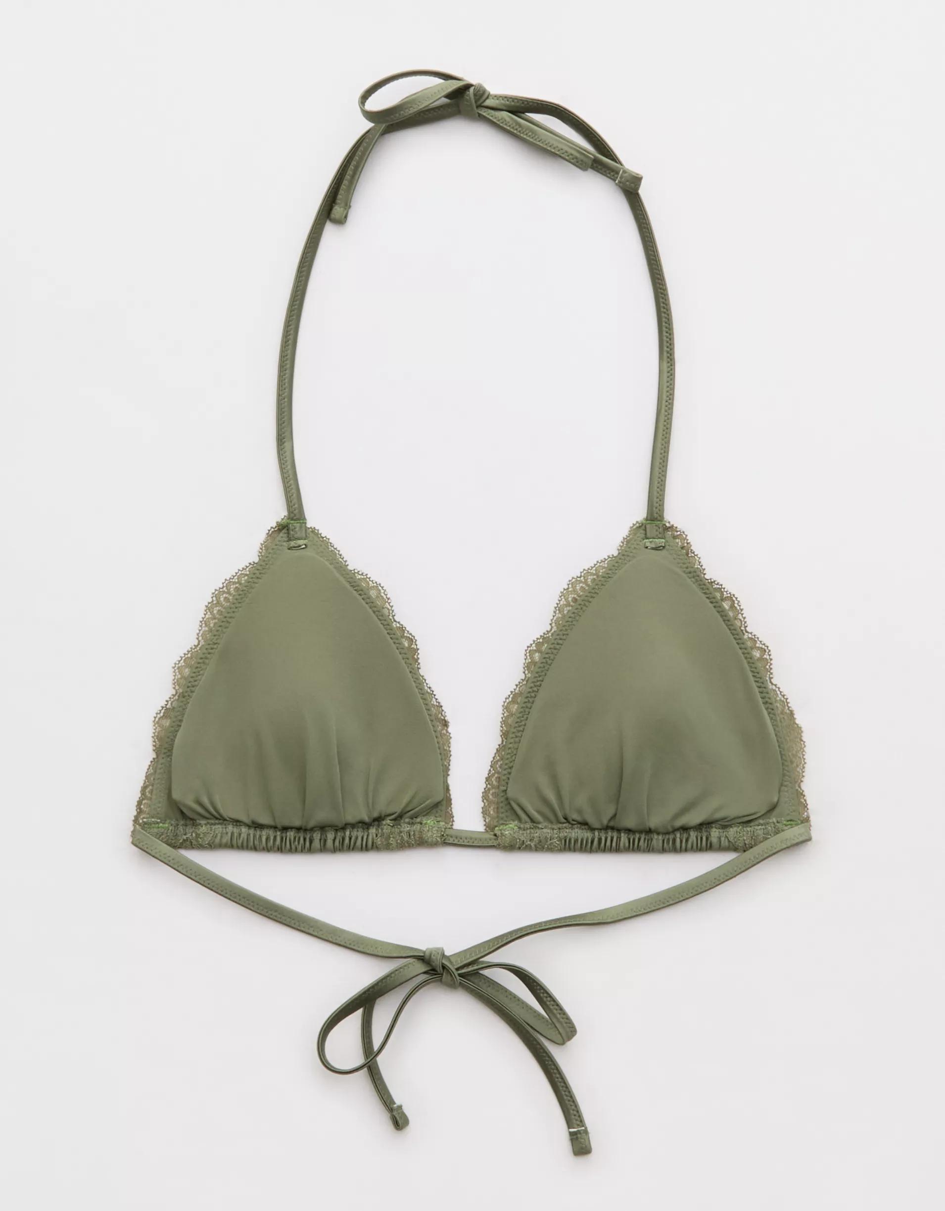 Aerie The Sun-Lover Shine Lace Bikini Top Product Image