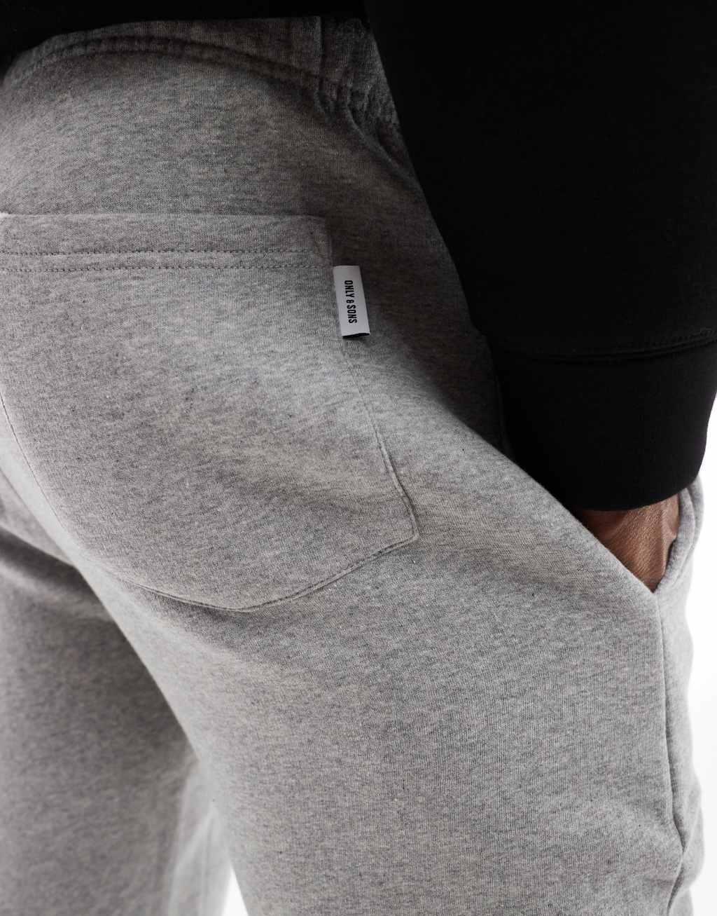 Only & Sons sweatpants in light gray  Product Image