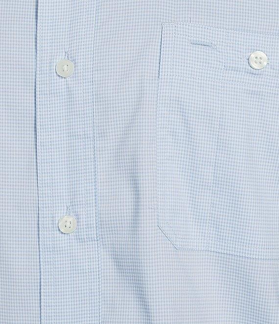 Cremieux Blue Label Big & Tall Performance Stretch Gingham Short Sleeve Woven Shirt Product Image