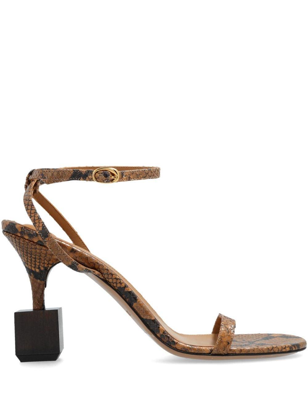 105mm Les Sandals Bisou Product Image