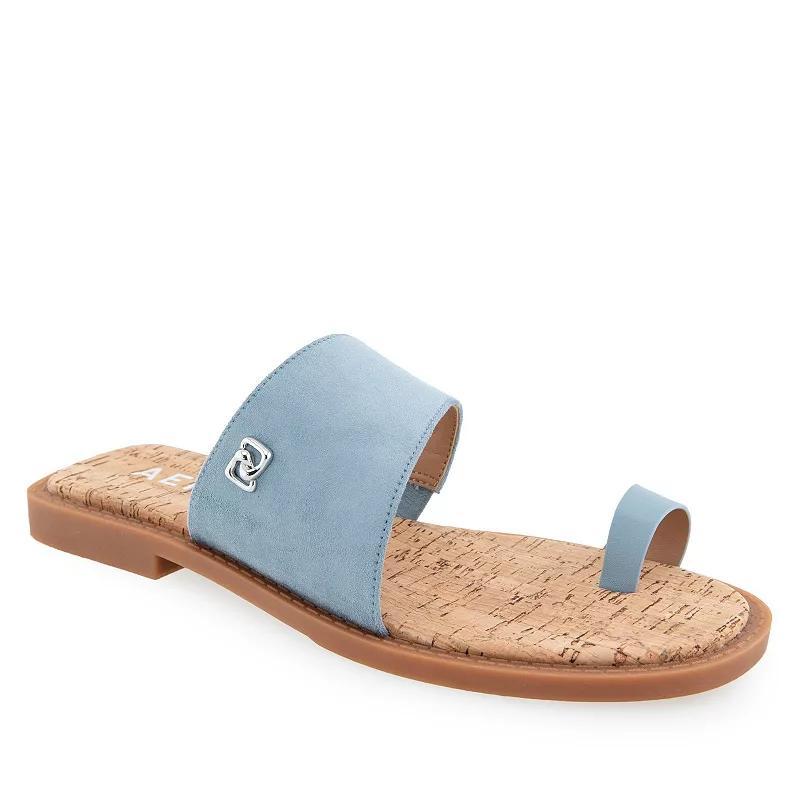 Aerosoles Carder Womens Toe Ring Slide Sandals Product Image