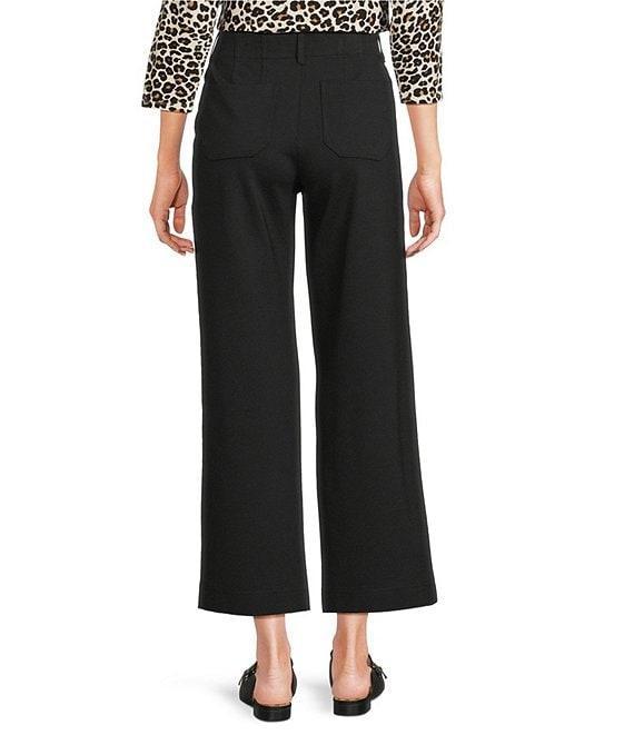 Intro Mae Double Knit Relaxed Pull-On Cropped Pants Product Image