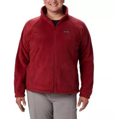 Columbia Womens Benton Springs Full Zip Fleece Jacket - Plus Size- Product Image