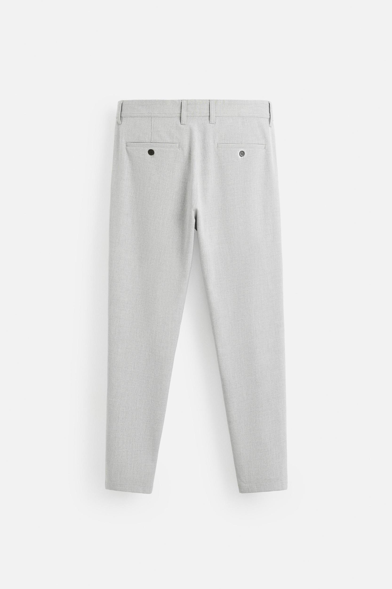 TEXTURED STRETCH PANTS Product Image