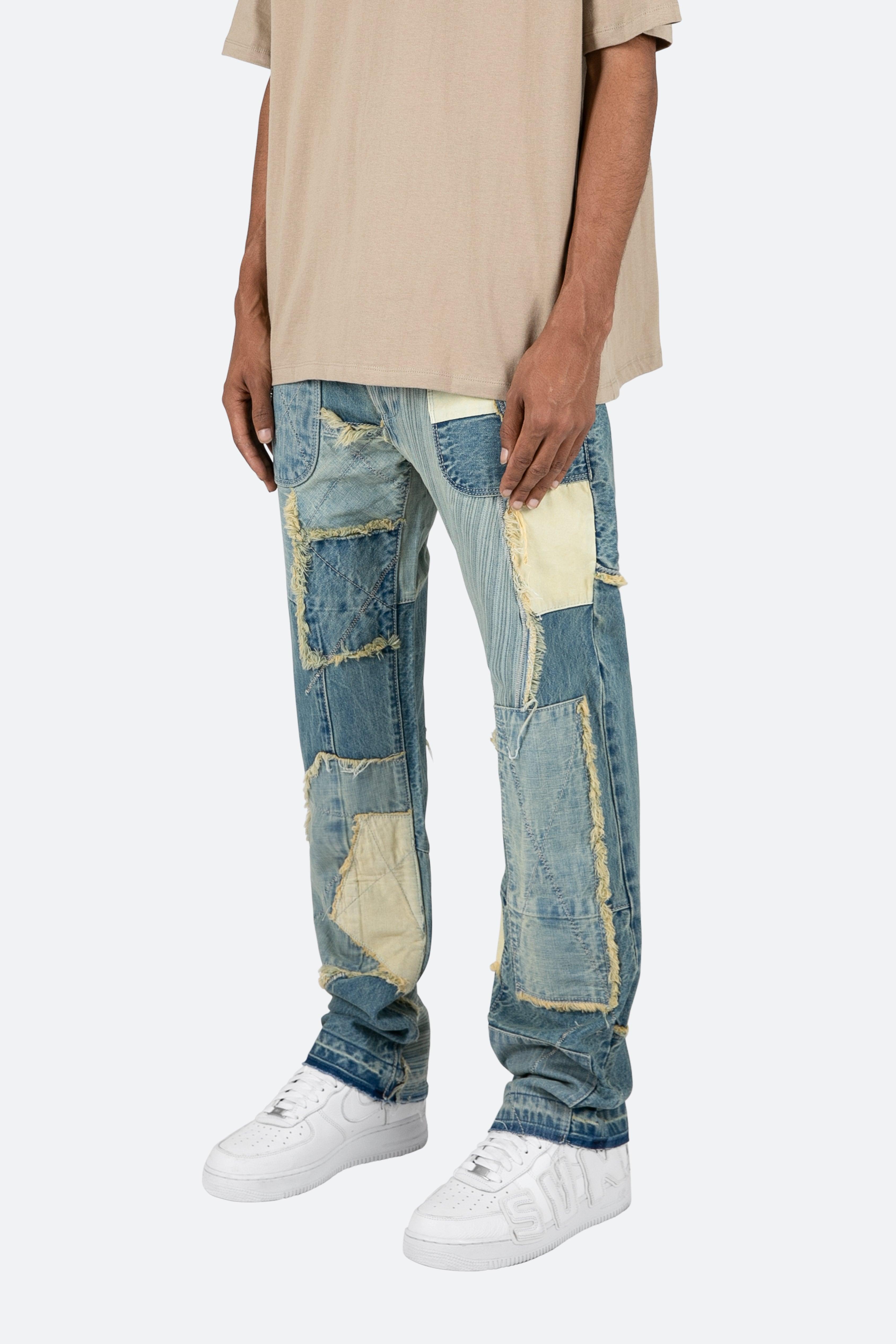 V164 Baggy Denim - Vintage Blue Product Image