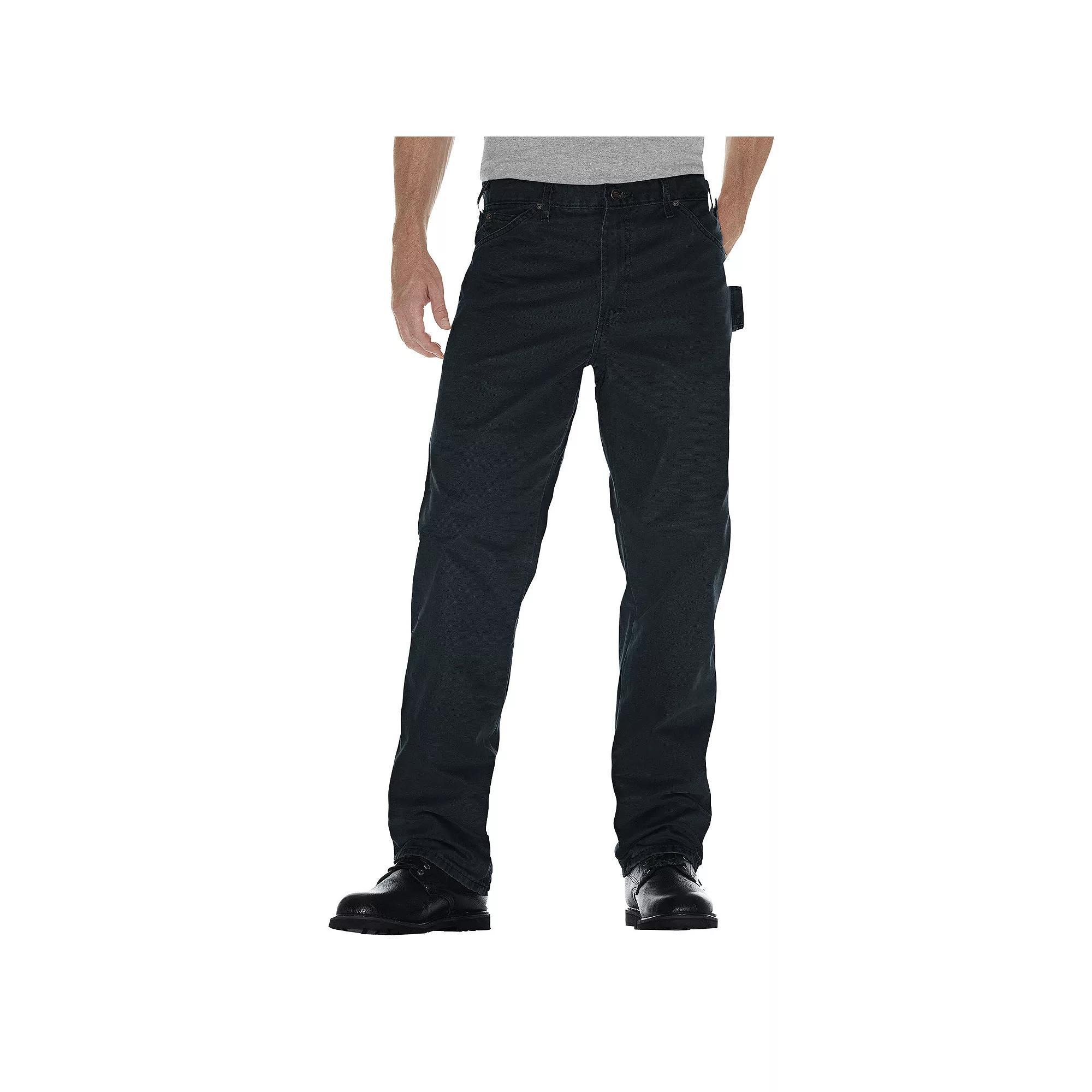 Men's Dickies Sanded Duck Carpenter Jeans, Size: 30X30, Rinsed Grey Product Image