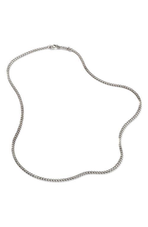 John Hardy Sterling Silver Classic Curb Chain Necklace, 22 Product Image