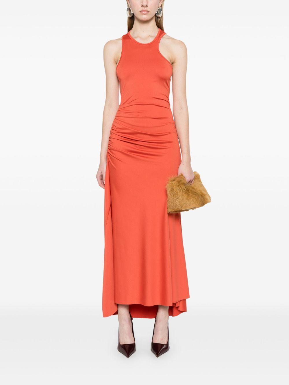 ruched maxi dress Product Image