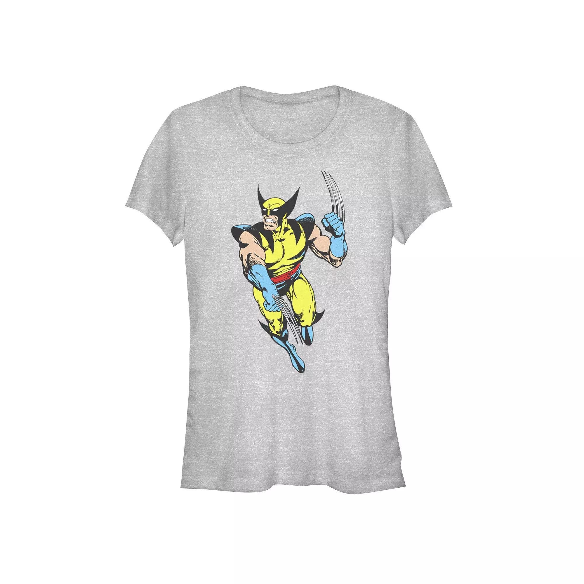 Juniors' X-Men Dark Wolverine Claw Marks Graphic Tee, Girl's,  Product Image