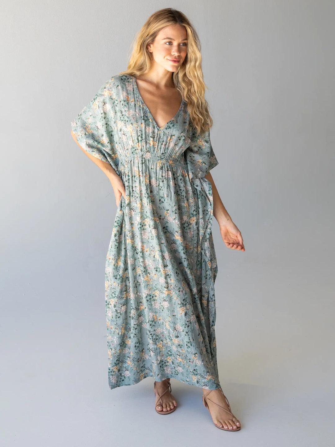 Sanibel Kaftan Maxi Dress Product Image