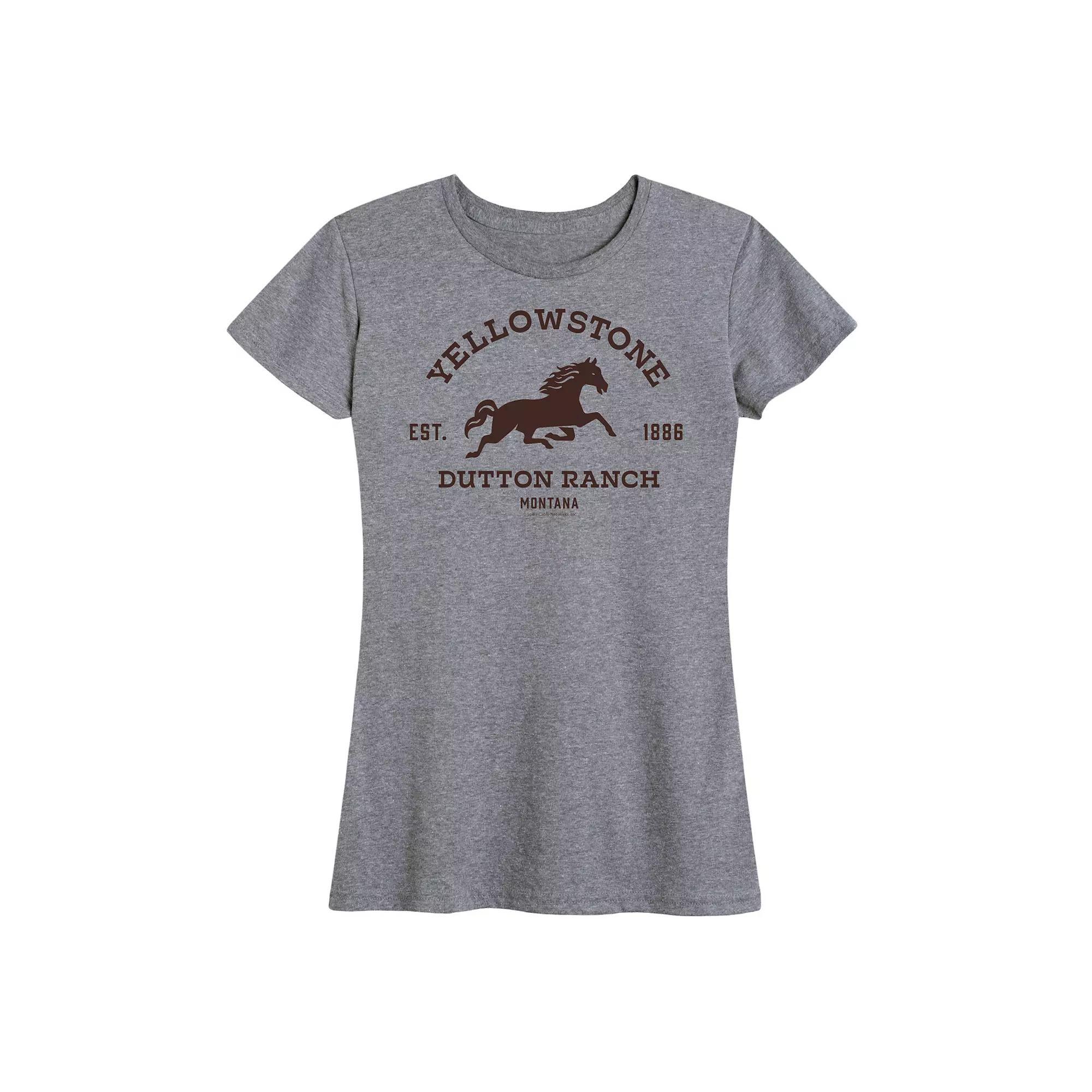 Women's Yellowstone Est. 1886 Horse Logo Graphic Tee,  Product Image