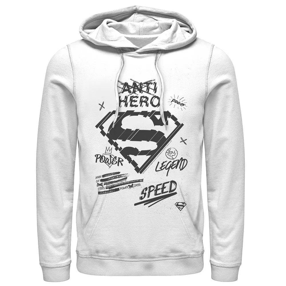 Men's DC Comics Superman Sketched Chest Logo Hoodie,  Product Image