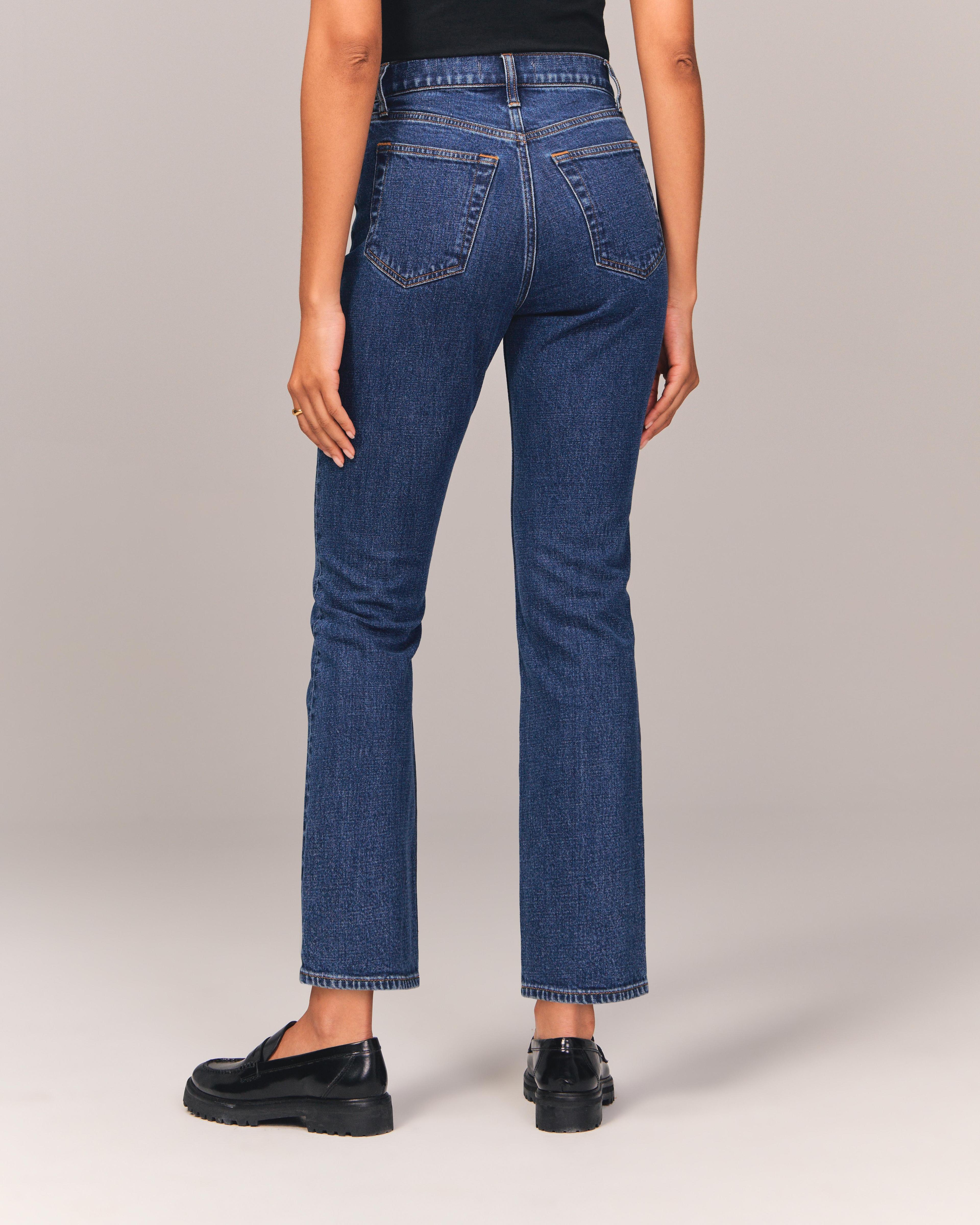 Ultra High Rise Ankle Straight Jean Product Image