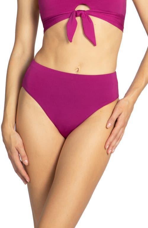 Womens Ava High-Rise Bikini Bottom Product Image