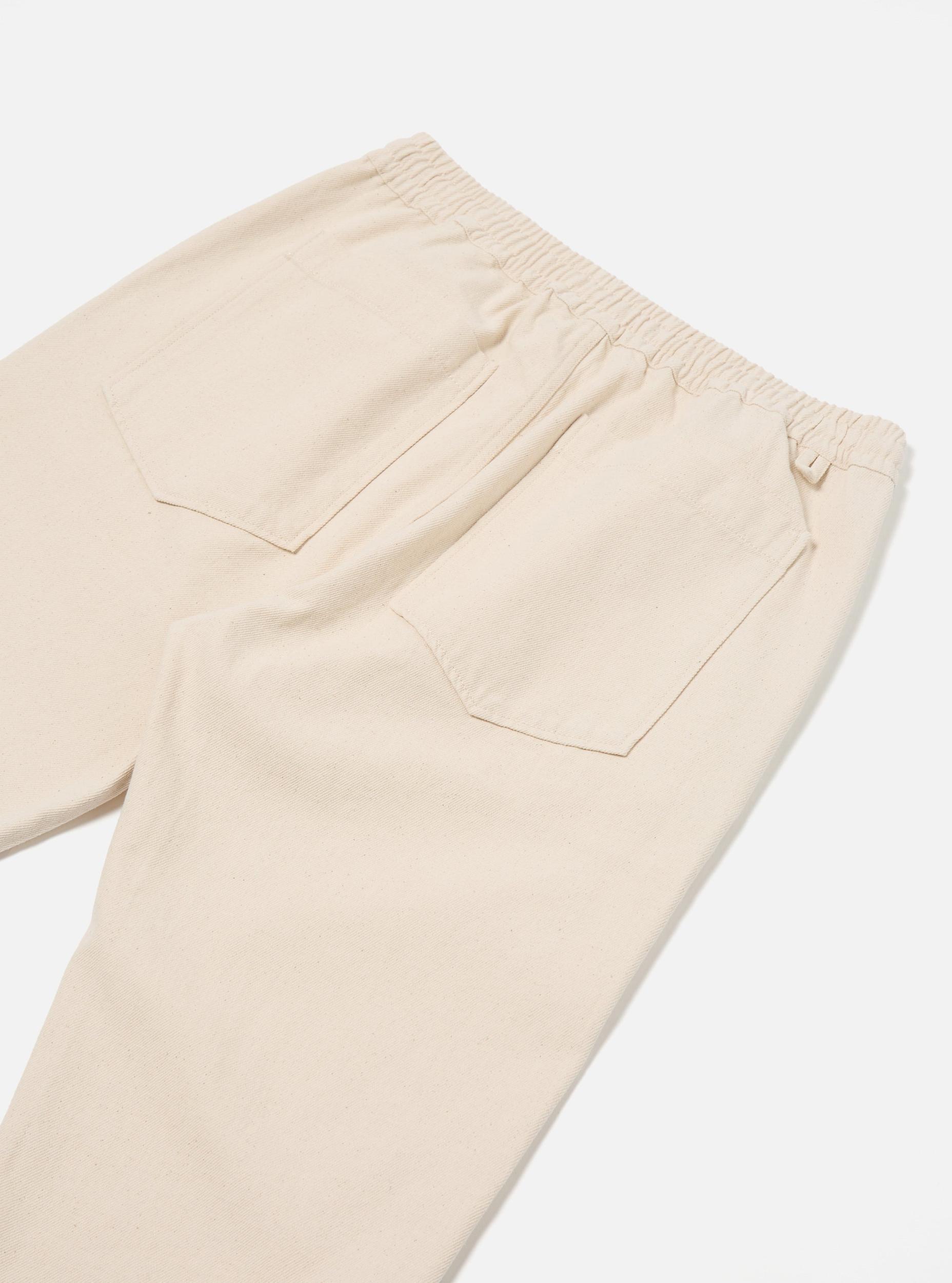 Ecru Recycled Cotton Hi Water Trouser Product Image