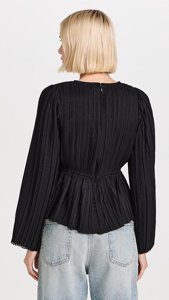 Sea Nomi Solid Rosette Top | Shopbop Product Image