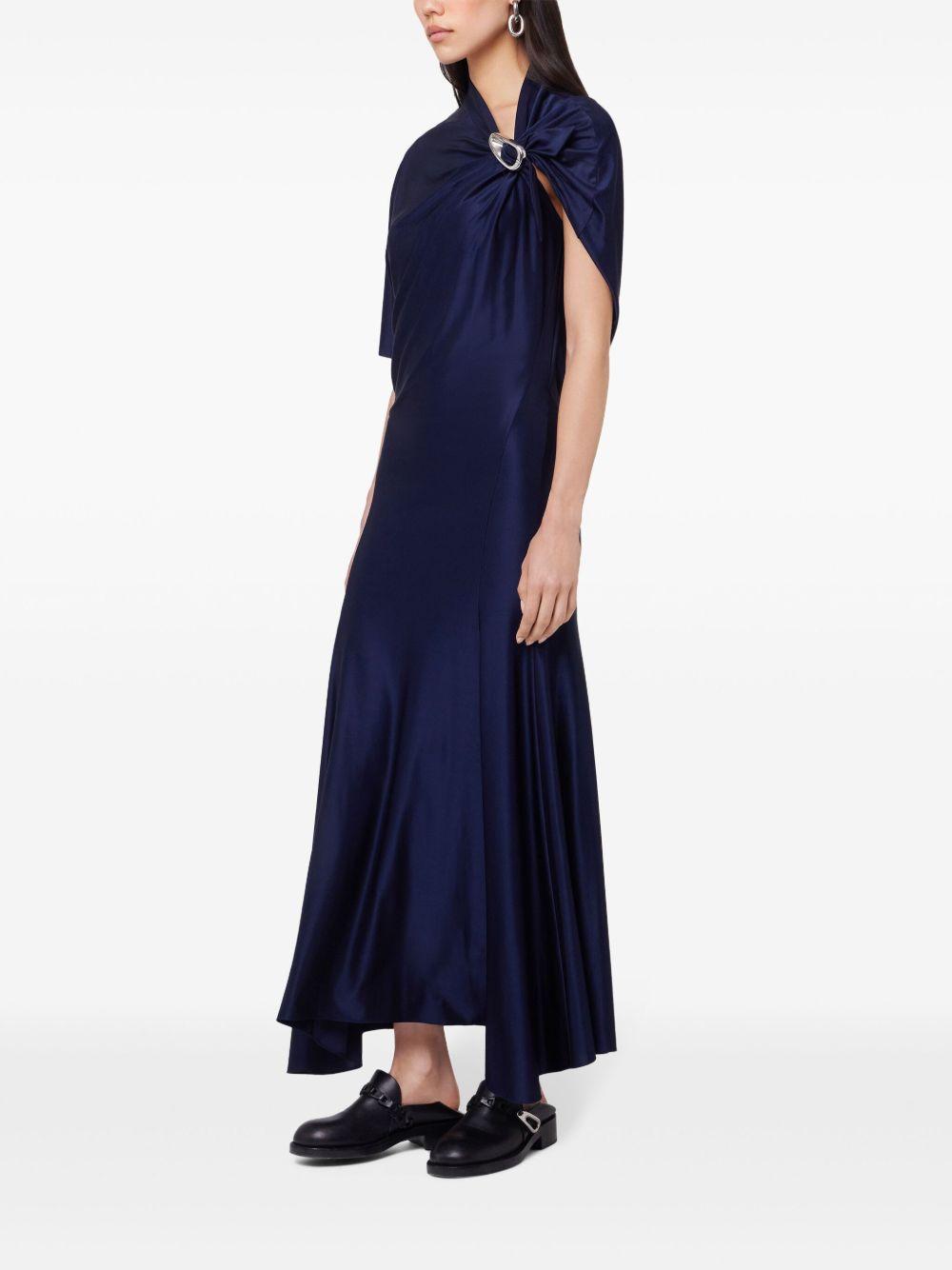 draped midi dress Product Image