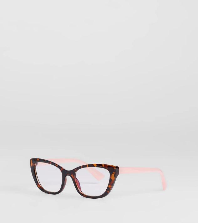 Feeling Preppy Cat-Eye Blue Light Glasses Product Image