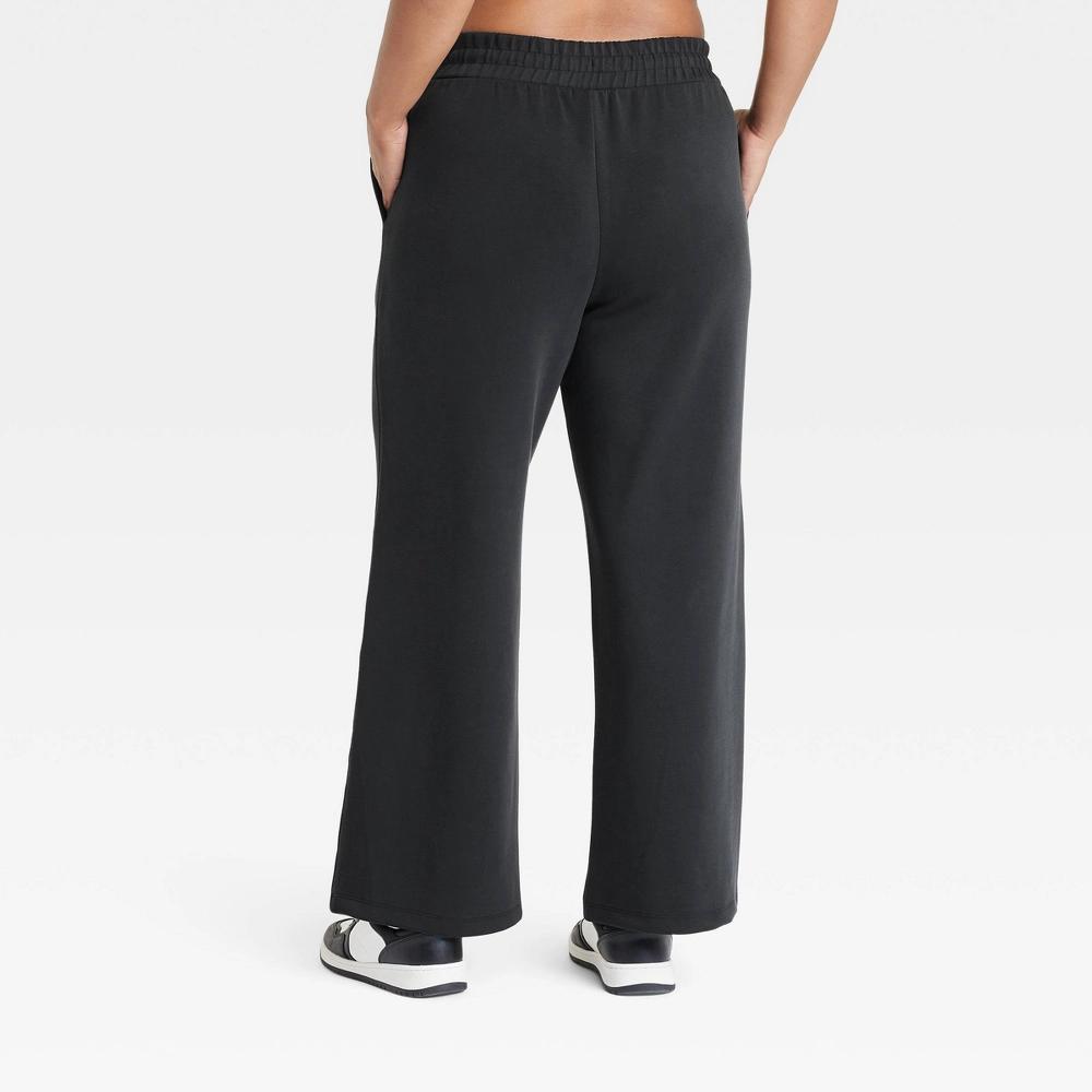 Women's Airy Sleek High-Rise Wide Leg Sweatpants - All In Motion™ Product Image