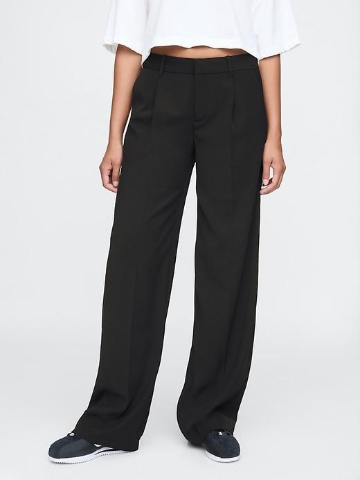365 Low Rise Pleated Trousers Product Image